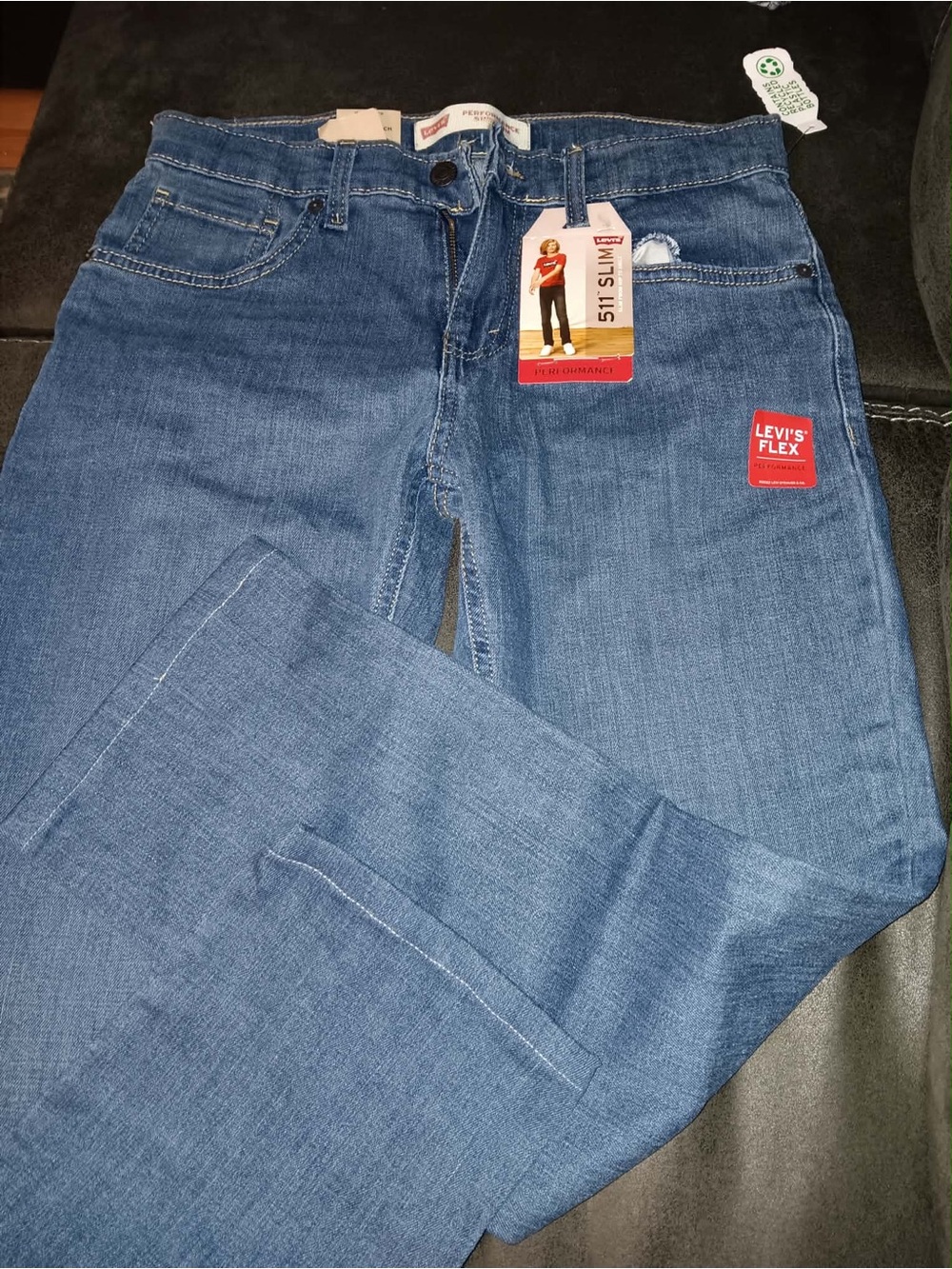 Levi's Kids 511 Slim Jeans in Blue Denim